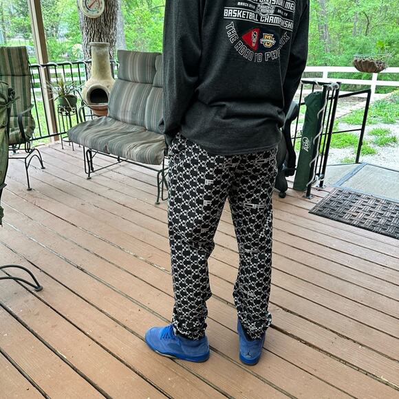 OFF-WHITE monogram nylon pants Black - Picture 15 of 16